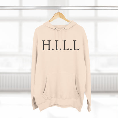 Hill Christian Black Words Hoodie