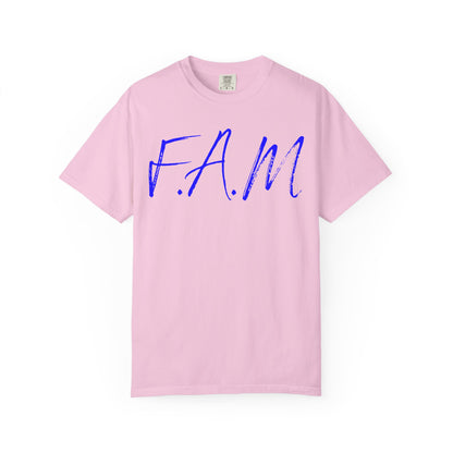 Fam Christian Blue Letters & Image