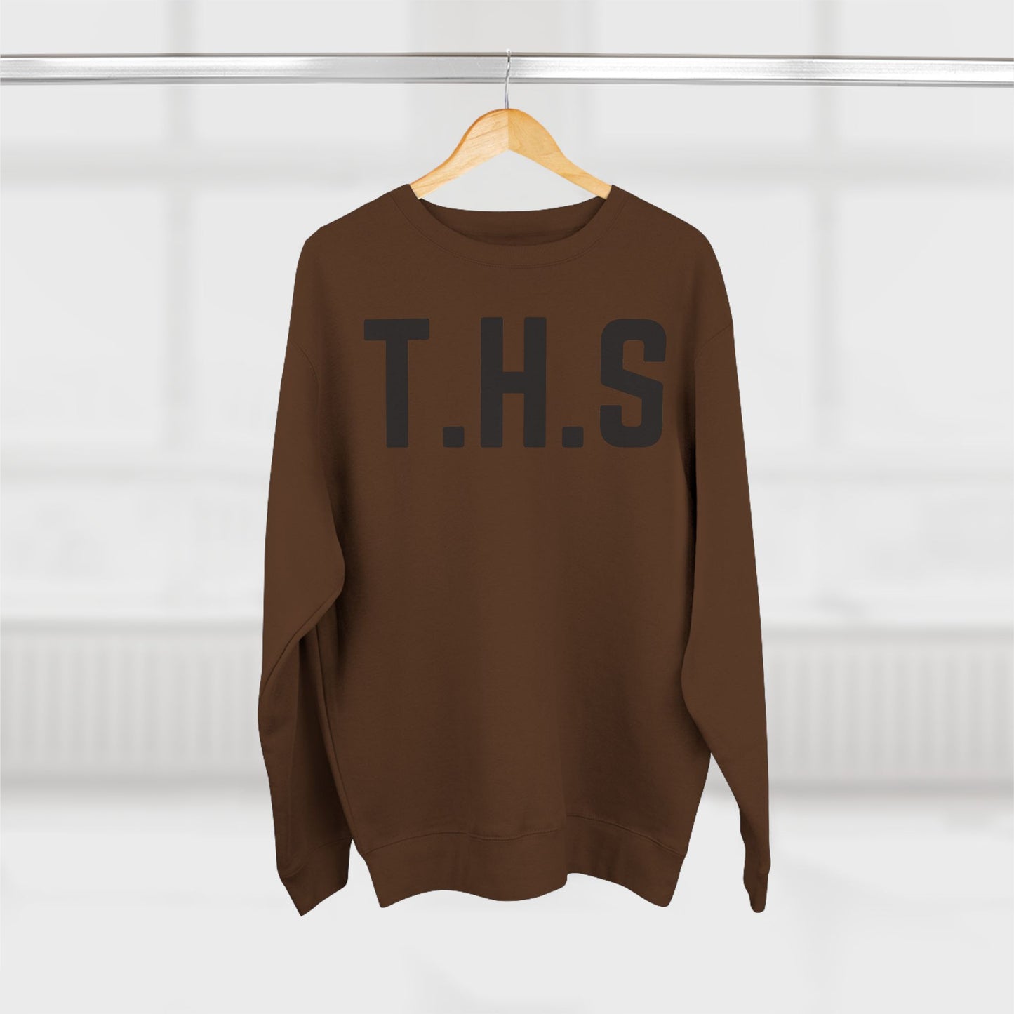 Adult T.H.S Trusting His Spirit Specialty Hoodie Black Letters