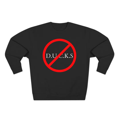 DUCKS Christian White Crewneck