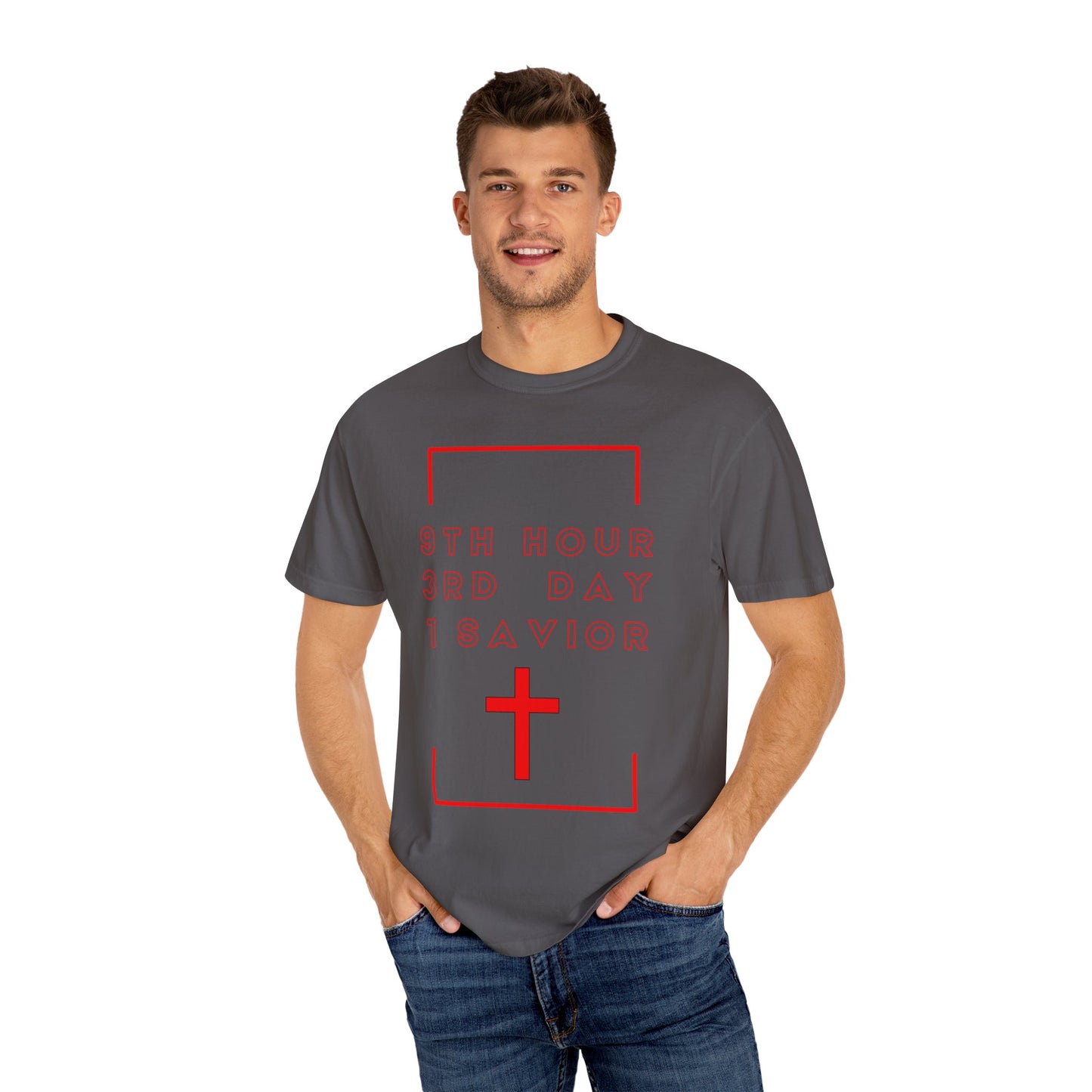 Adult 931 Christian Red Letters
