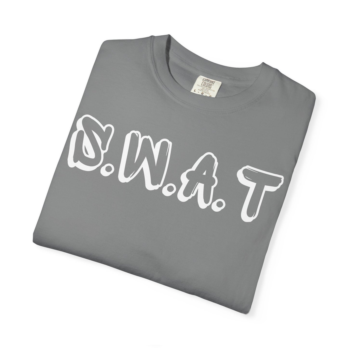 Adult Swat Christian White Words Heavyweight