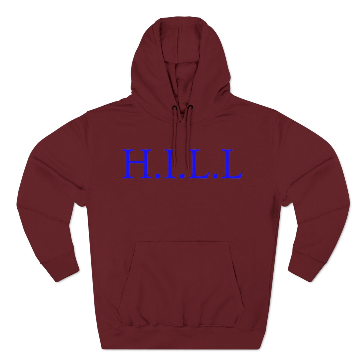 Hill Christian Blue Words Hoodie