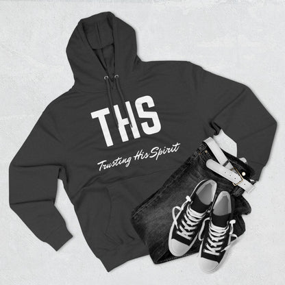 Adult THS Christian White Letters Hoodie