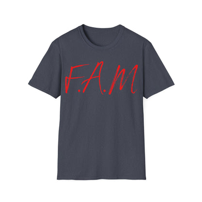 Fam Christian Red Letters & Image