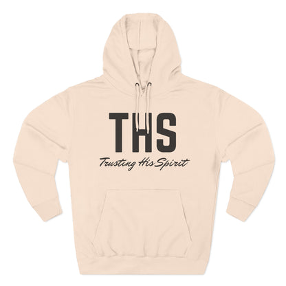 Adult THS Christian  Black Letters Hoodie