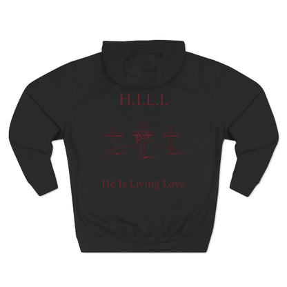 Hill Christian Marron Words Hoodie
