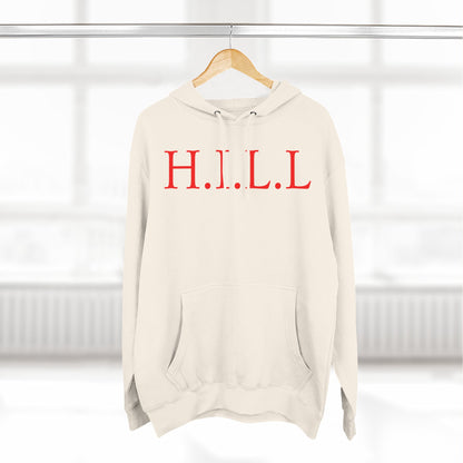 Hill Christian Red Words Hoodie