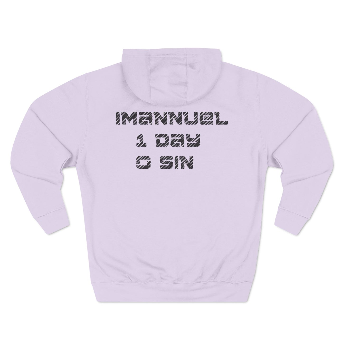 I-10 Christian Black Words Hoodie