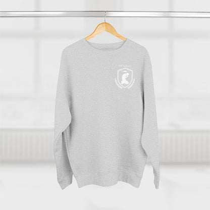 Heights Christian White Letters & Image Crewneck