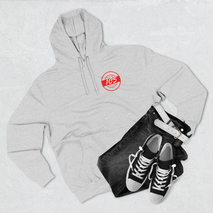 Adult 105 Christian Red and White Letters Hoodie