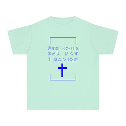 Youth 931 Christian Blue Letters