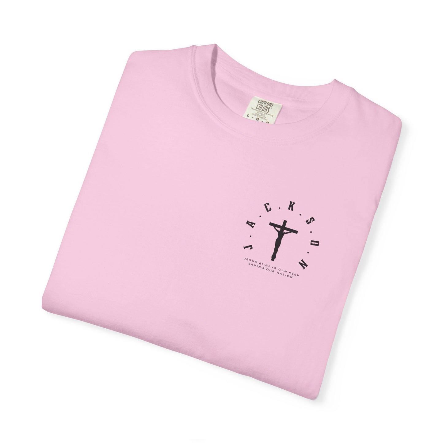 Jackson Believing Christian Black Letters & Cross