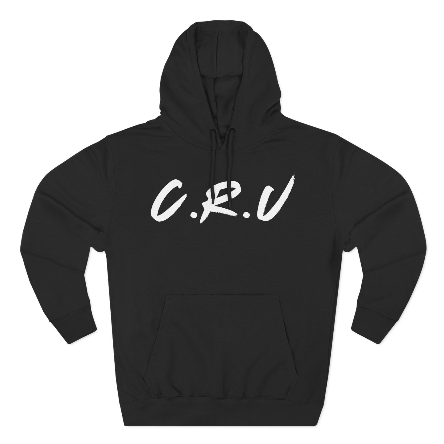 Adult Cru White Pullover Hoodie