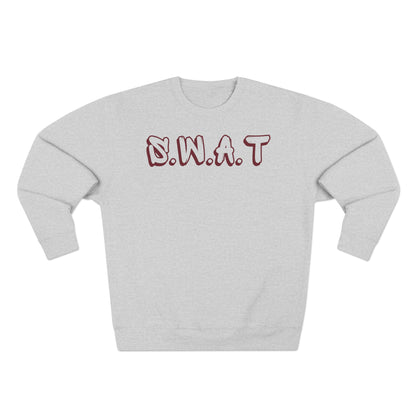 Swat Christian Marron Words Crewneck