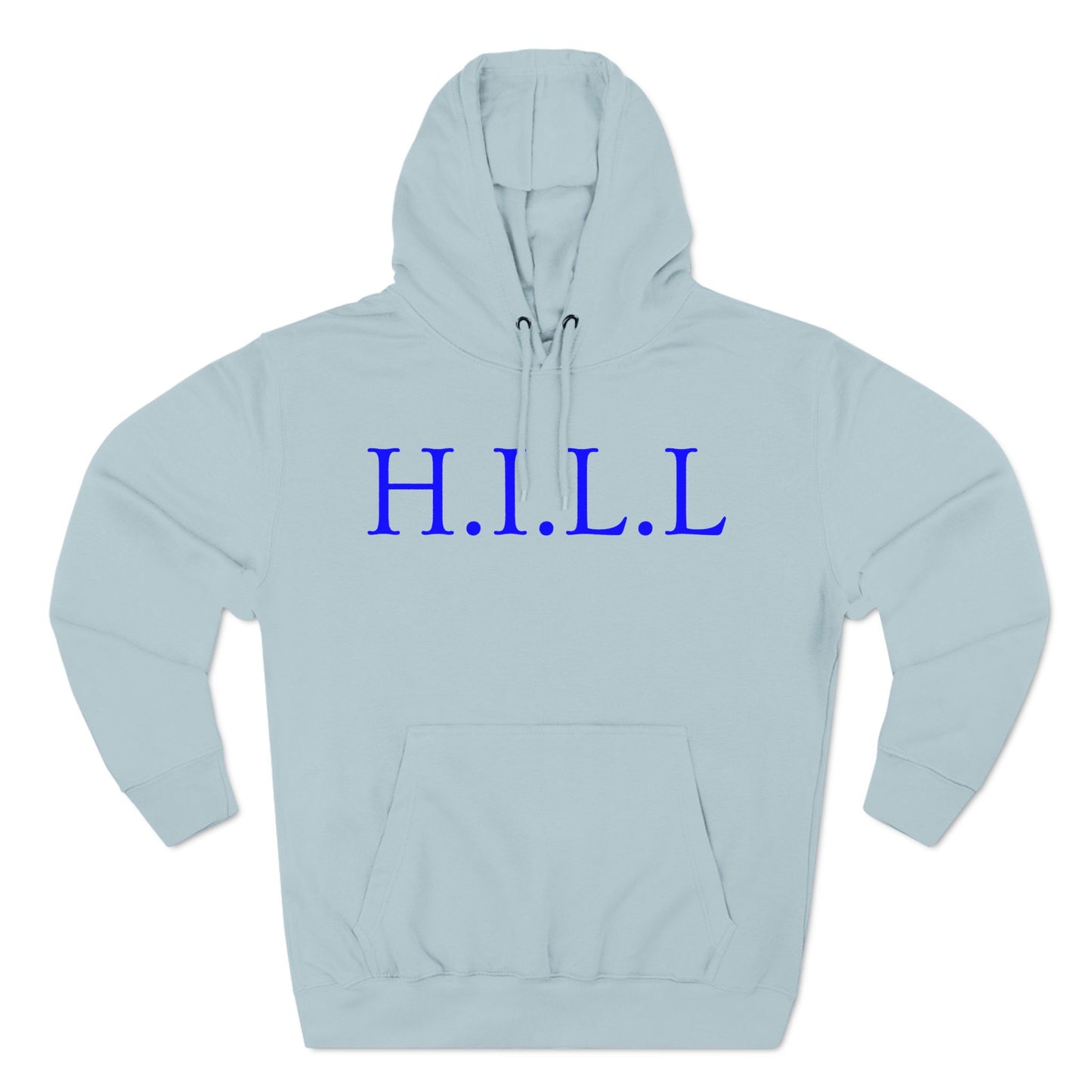 Hill Christian Blue Words Hoodie