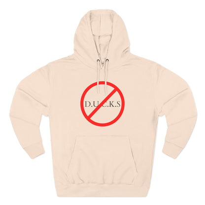 Ducks Christian Black Words Hoodie
