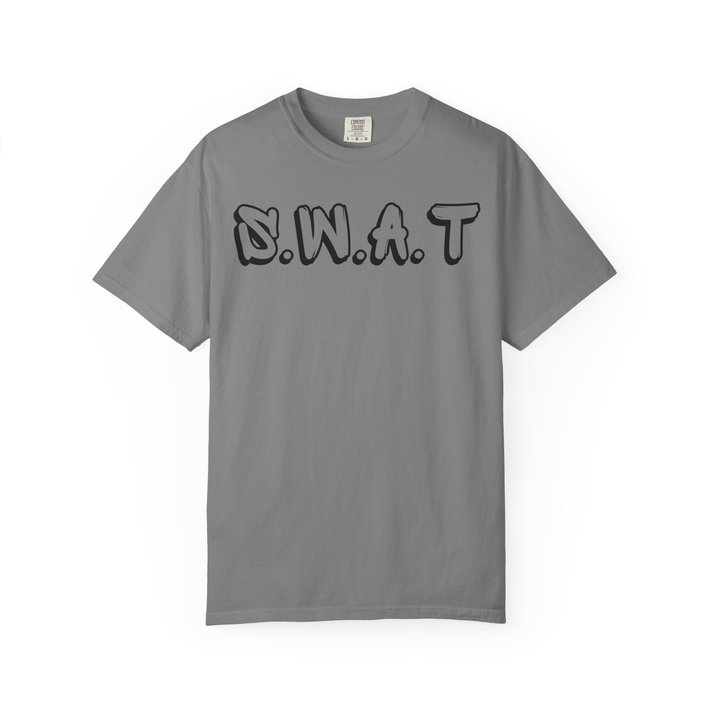 Adult Swat Christian Black Words Heavyweight