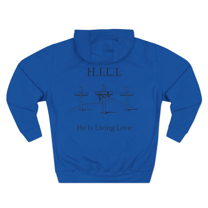 Hill Christian Black Words Hoodie