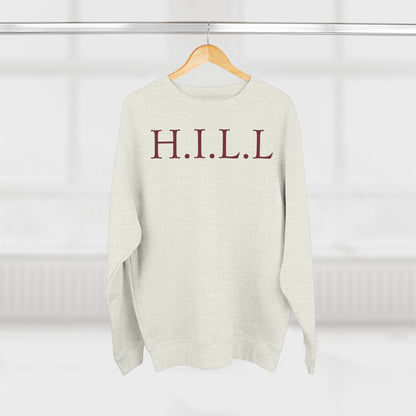Hill Christian Marron Words Crewneck