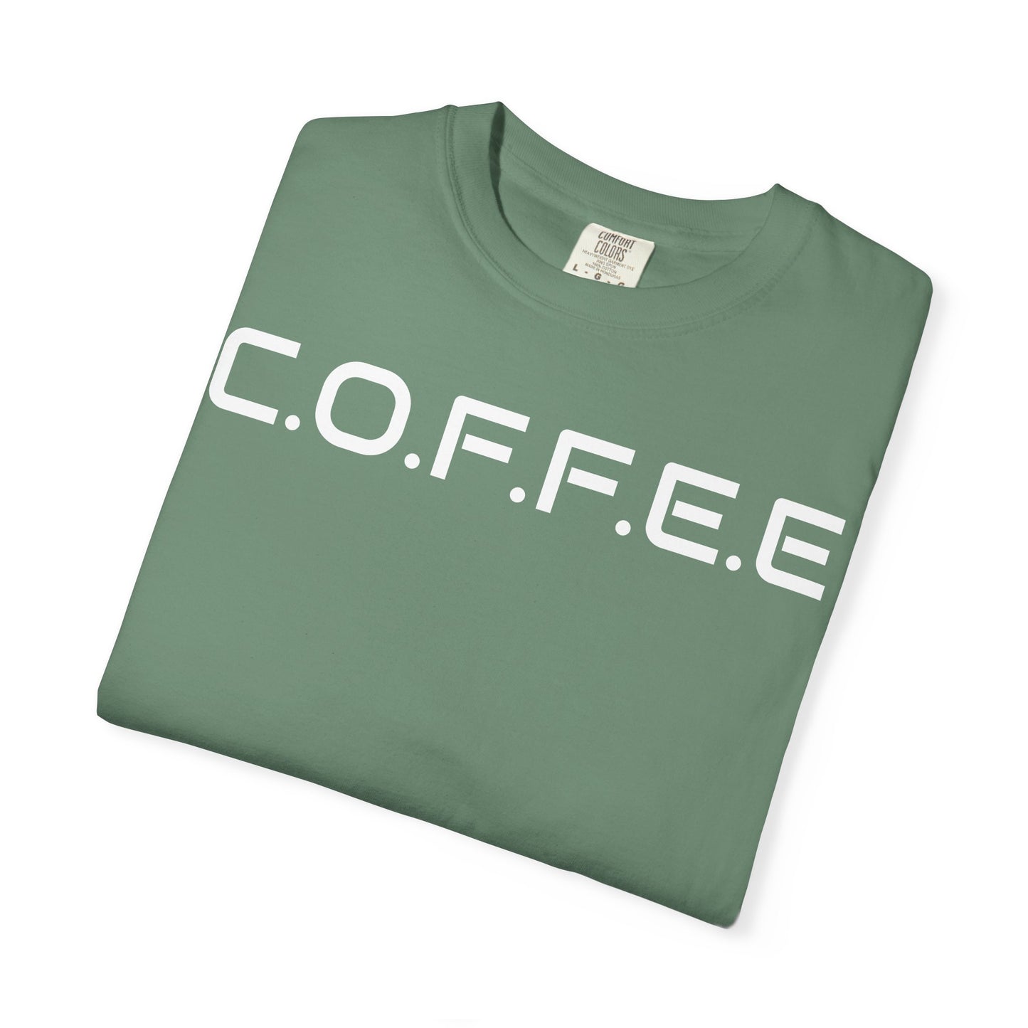 Adult Coffee Christian White Letters & Image