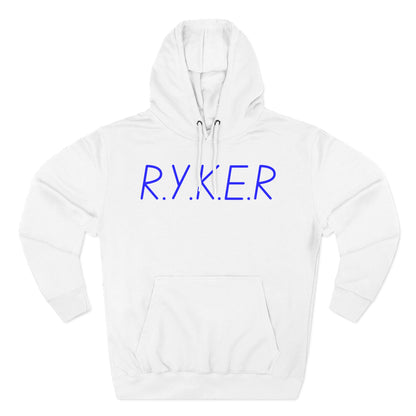 RYKER Christian Blue Letters Hoodie