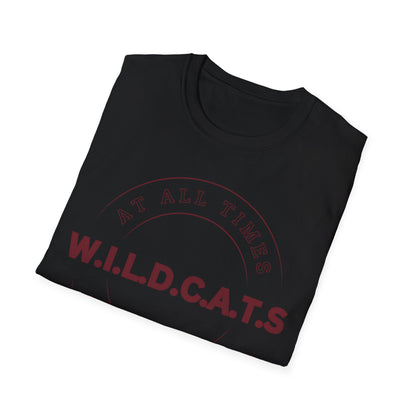 Wildcats Christian Marron Letters & Picture