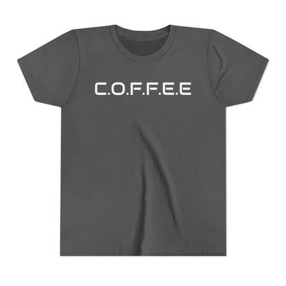 Youth Adult Coffee Christian White Letters & Image
