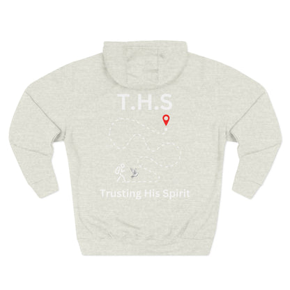Adult T.H.S Trusting His Spirit Specialty Hoodie White Letters