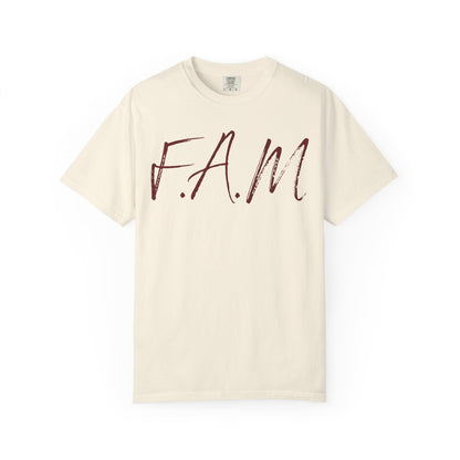 Fam Christian Marron Letters & Image