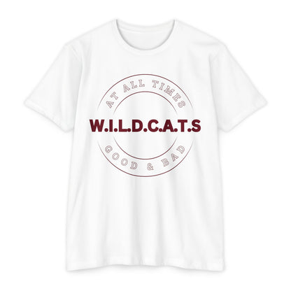 Wildcats Christian Marron Letters & Picture