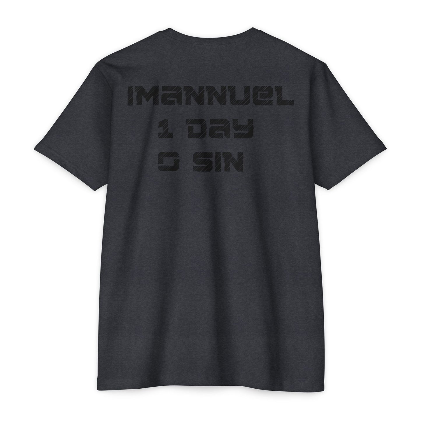 Adult I-10 Christian Black Words Premium Tee