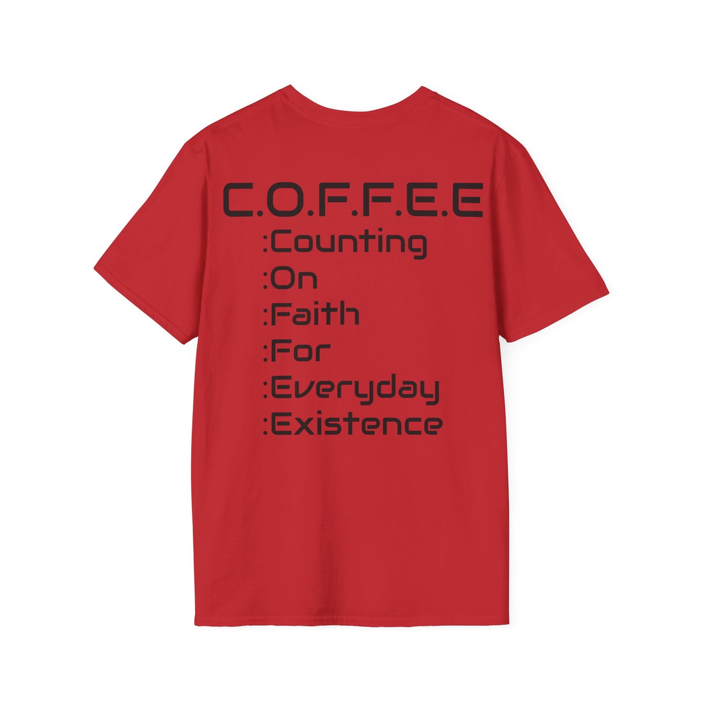 Adult Coffee Christian Black Words Only