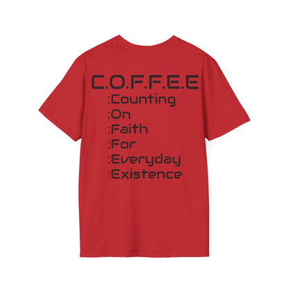 Adult Coffee Christian Black Words Only