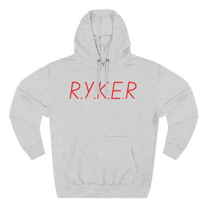 RYKER Christian Red Letters Hoodie