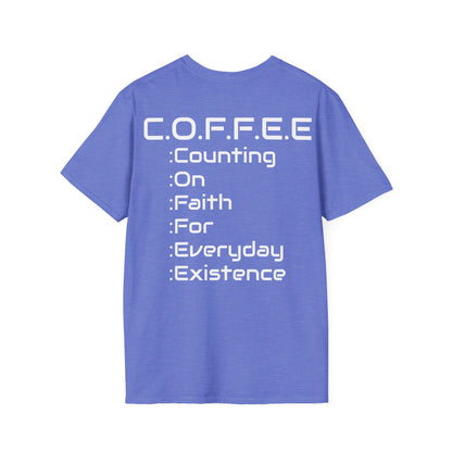 Adult Coffee Christian White Words Only