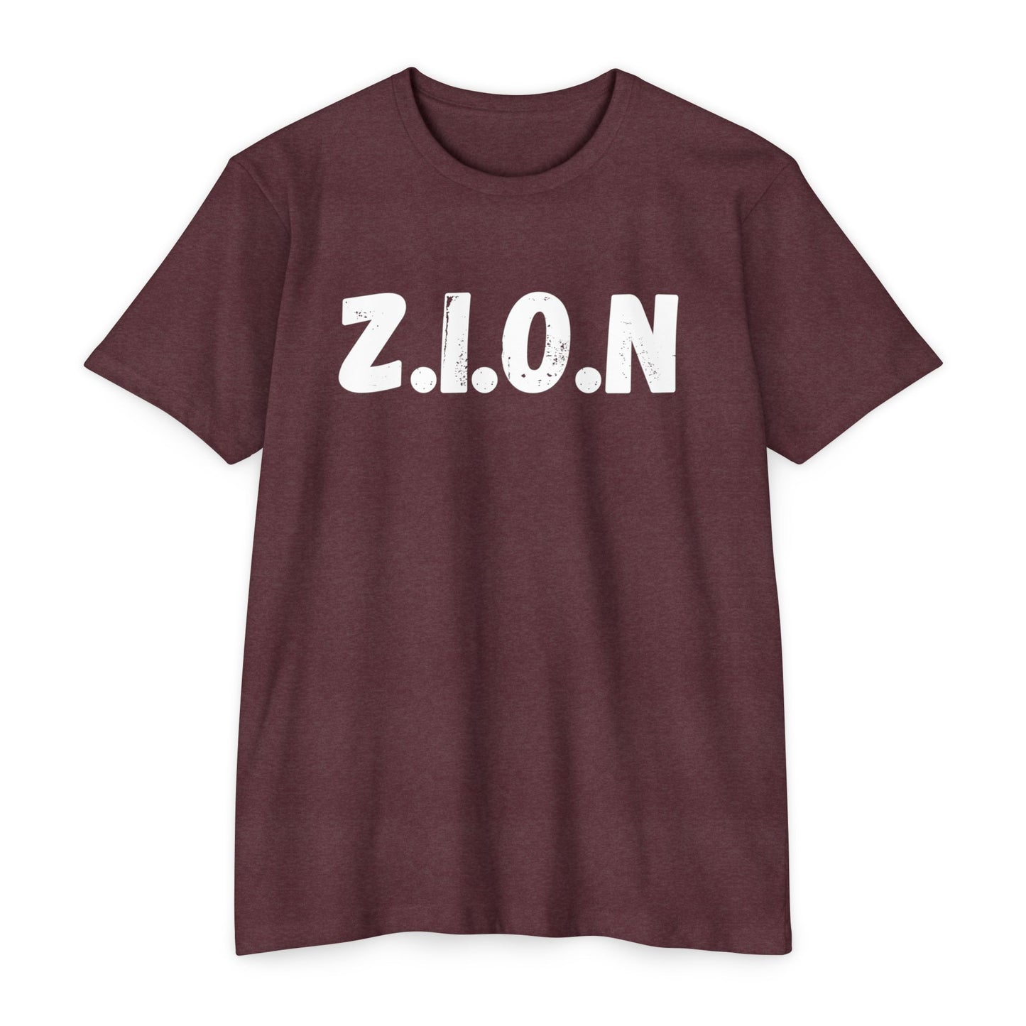 Adult Zion White Words & Image