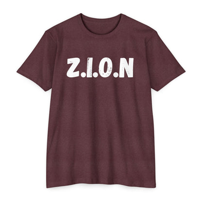 Adult Zion White Words & Image