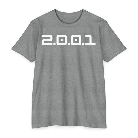 Adult 2001 Christian White Words Premium Tee