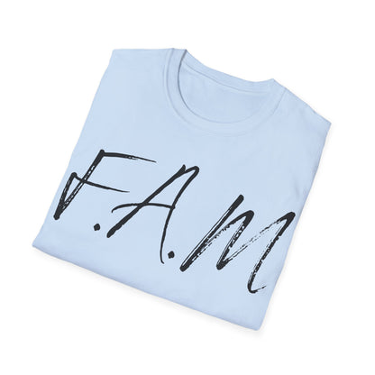 Fam Christian Black Letters & Image