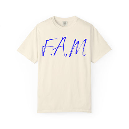 Fam Christian Blue Letters & Image