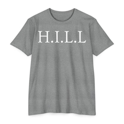 Adult Hill Christian White Words Premium tee