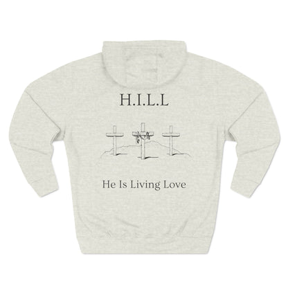 Hill Christian Black Words Hoodie