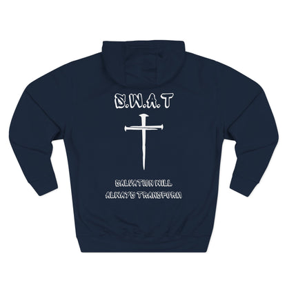 Swat Christian White Words Hoodie