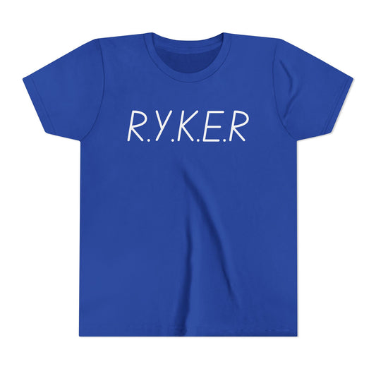 Youth RYKER Christian White Letters
