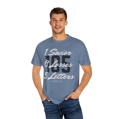 Adult 105 Christian White and Black Letters