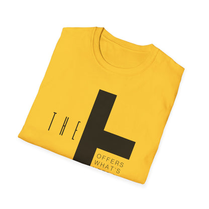 T-Town Black Cross & Letters