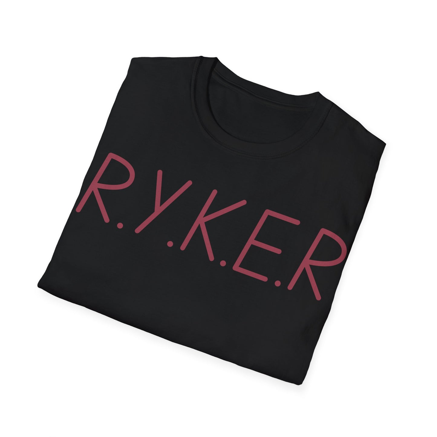 RYKER Christian Marron Letters