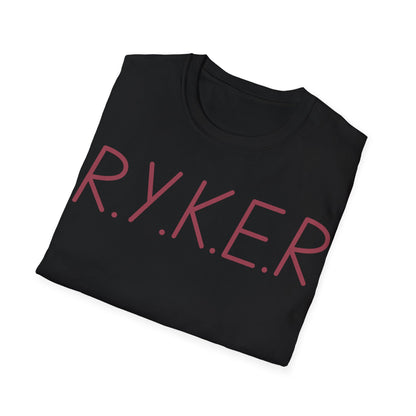 RYKER Christian Marron Letters