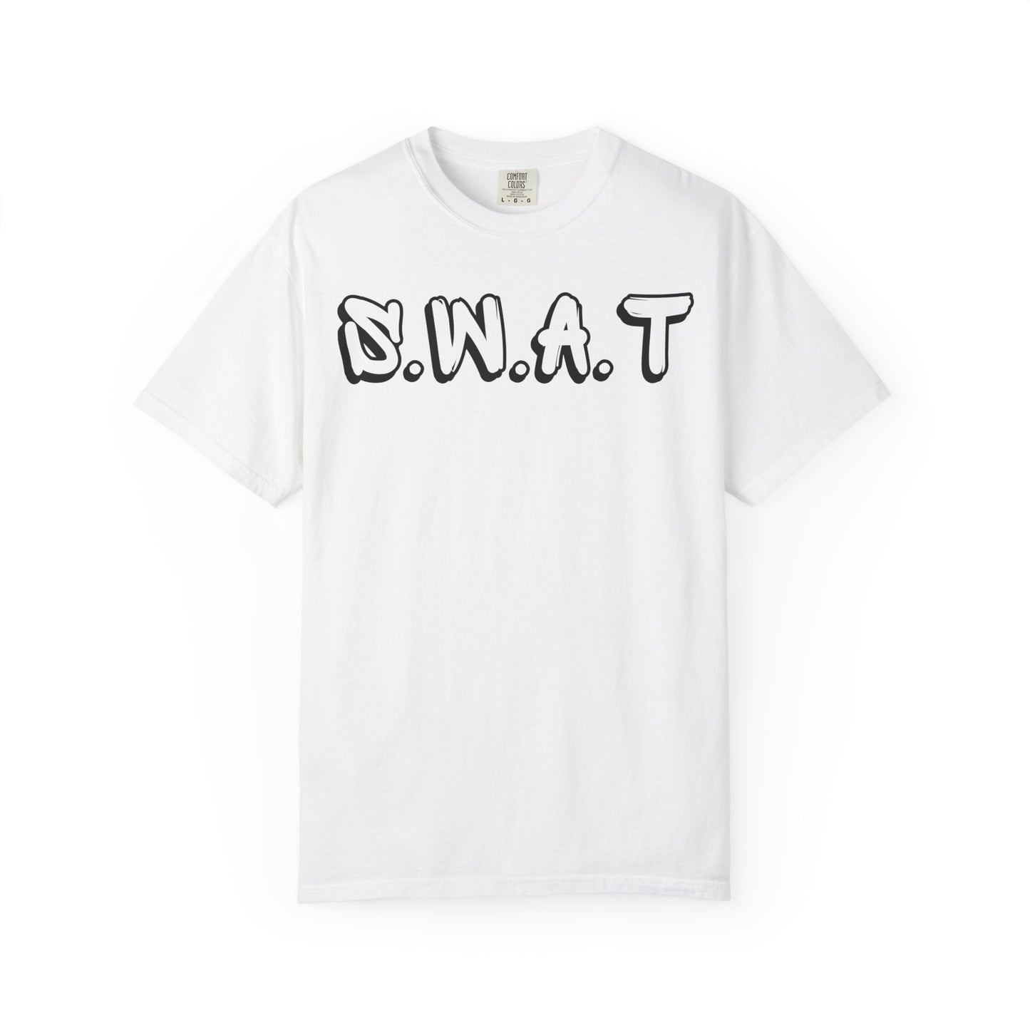 Adult Swat Christian Black Words Heavyweight